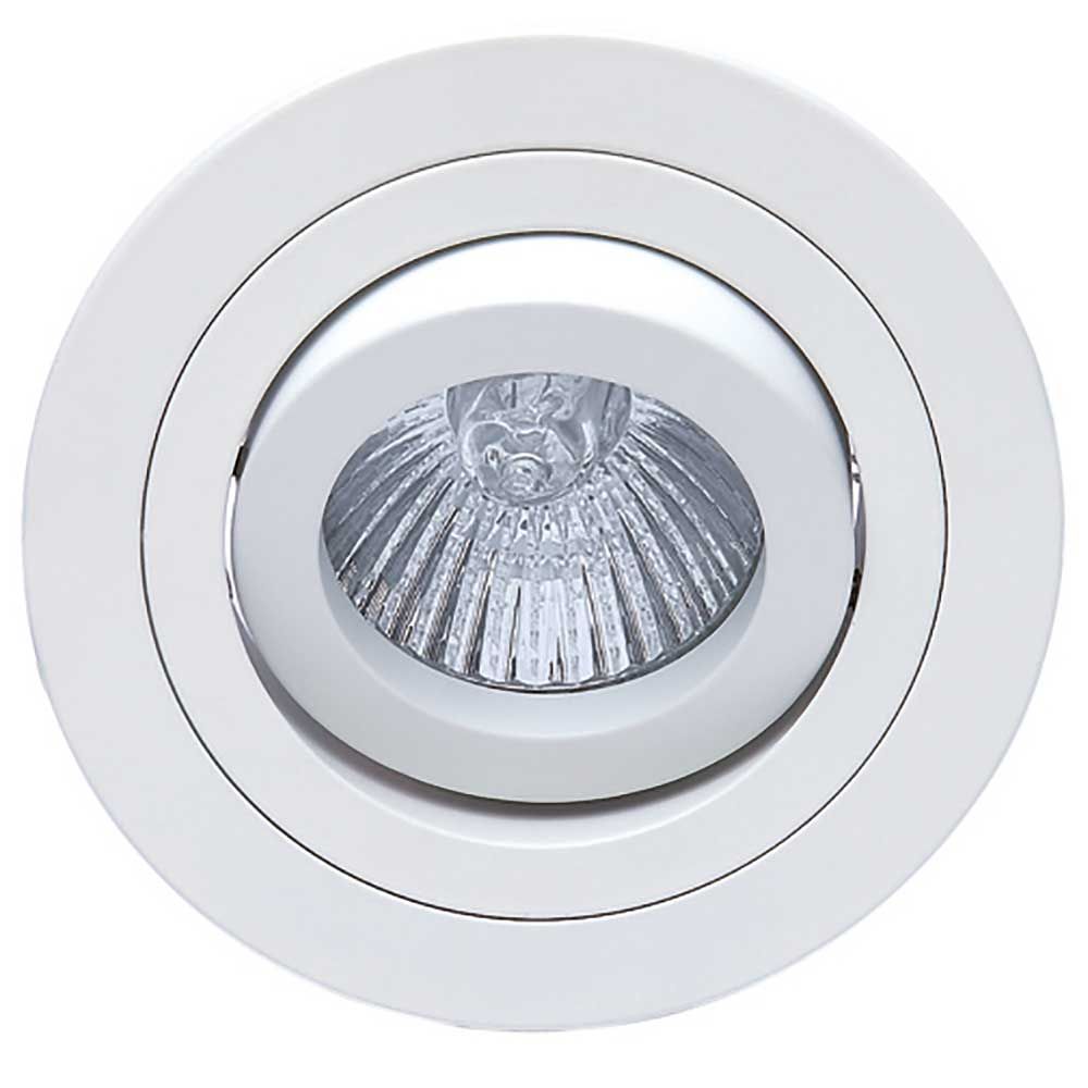 Rund laddningsbar lampa Basico GU10
