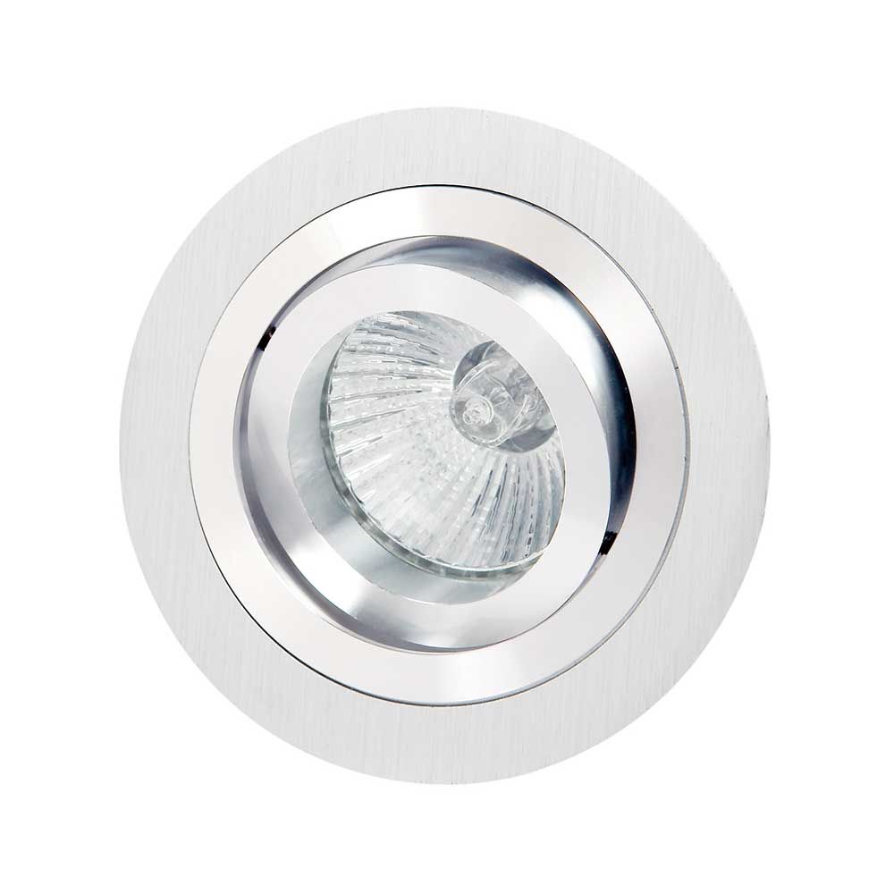 Rund laddningsbar lampa Basico GU10