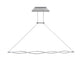 Sahara 42 Watt LED-Hängeleuchte Dimmbar in elegantem Design mit geschwungener Form und hochwertiger Verarbeitung.