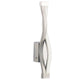 Sahara LED Wandlampe mit Touchdimmer in geschwungener Form aus Metall für modernes Wohndesign.
