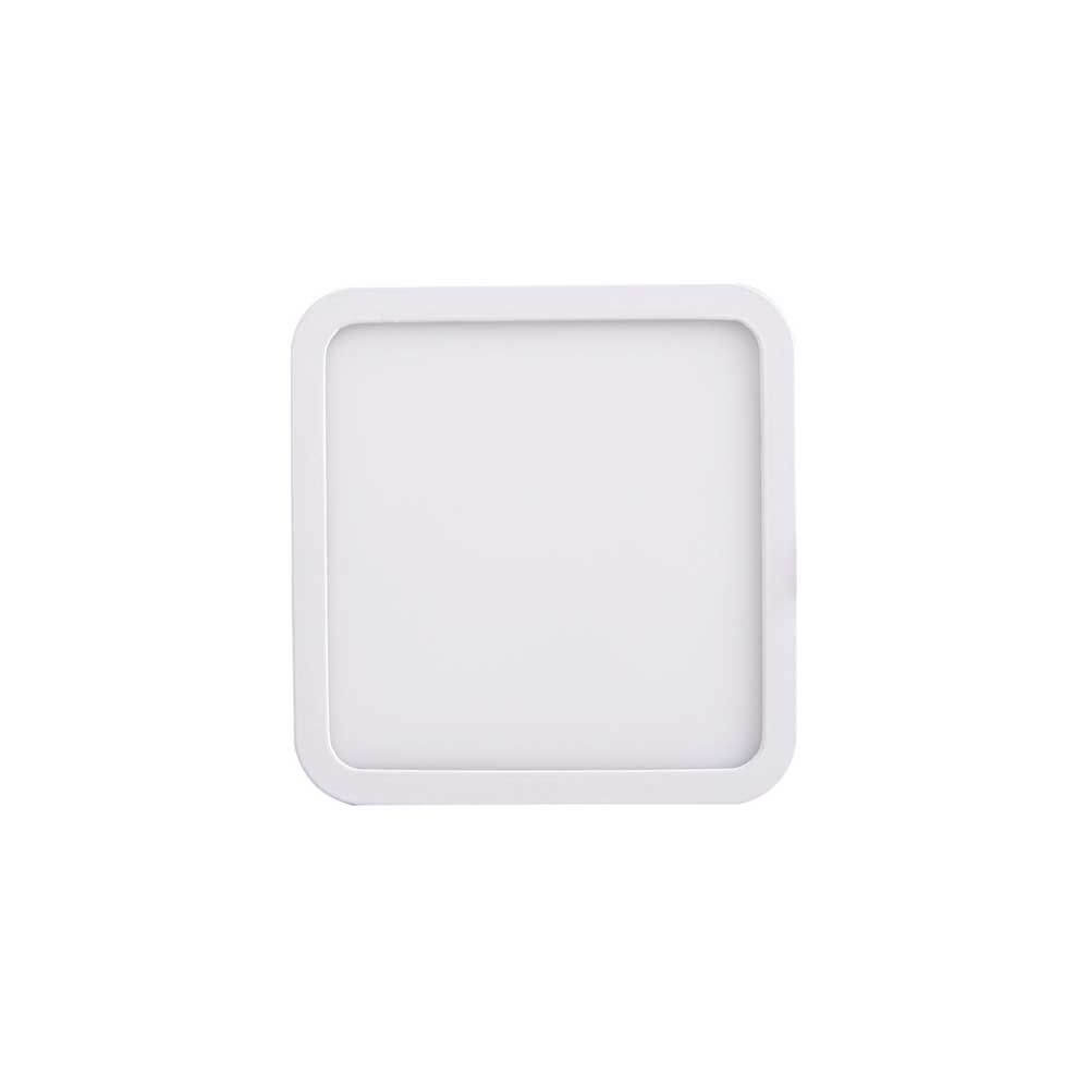 Saona ceiling-LED conveying lamp square white-matt