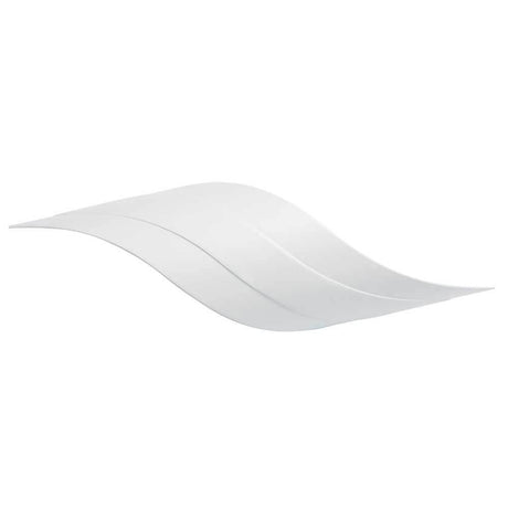 Tahiti LED-Wandleuchte geschwungen Weiß-Matt in eleganter, geschwungener Form für moderne Innenräume.