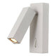 Tarifa LED-Wandleuchte mit Schalter in eleganter rechteckiger Form und hochwertigem Aluminium-Design.