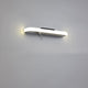 Tenerife LED Wandleuchte mit USB-Anschluss an einer Wand, elegant und modern in Weiß.