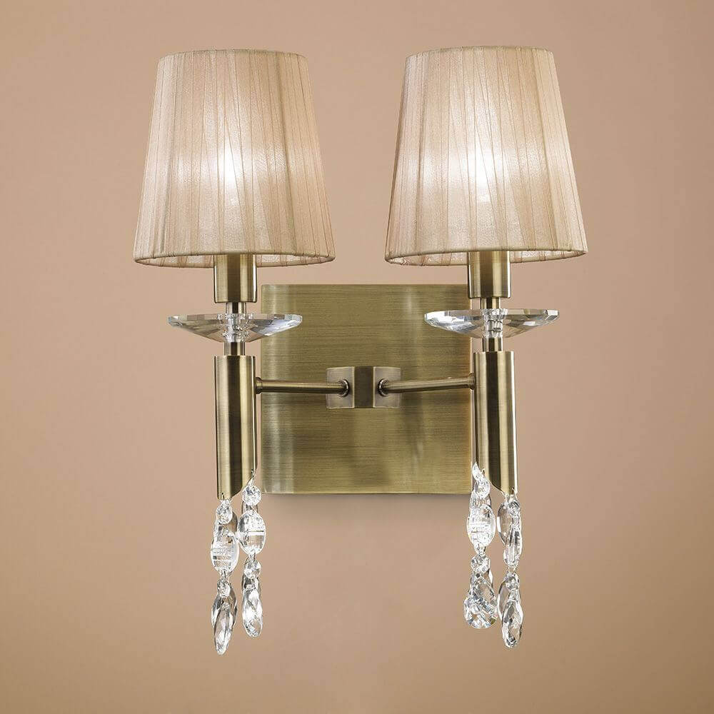 Tiffany double wall lamp