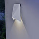 Triax Außen-LED-Wandleuchte in modernem Design, eckige Form und warmes Licht für stilvolle Außenbereiche.