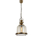 Vintage Pendelleuchte Antikes Messing Zylindrisch