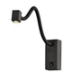 LED-Wandlampe Eckig Boavista mit Lesearm in modernem Design und hochwertiger Verarbeitung