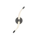 LED-Wandleuchte Armonia mit geschwungener Form und eleganter Lichtwirkung in modernem Design.
