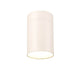Zylinder Spotlampe Aruba Groß in modernem Design, rund und aus Metall und Kunststoff gefertigt.