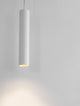 Mare Pendelleuchte Ø 5,5cm Geriffelt in eleganter weißer Ausführung, ideal für stilvolle Beleuchtung.