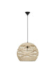 Marlo Pendelleuchte Kuppel Beige Rattan in stilvollem, skandinavischem Design aus Rattan für gemütliche Räume.