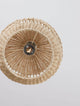 Marlo Pendelleuchte Kuppel Beige Rattan aus Rattan, ideal für gemütliche Wohnräume und entspanntes Ambiente.