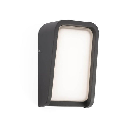 Mask utendørs vegglampe saltvannsresistent IP65 i moderne design med kvadratisk kropp og høyverdig utførelse.