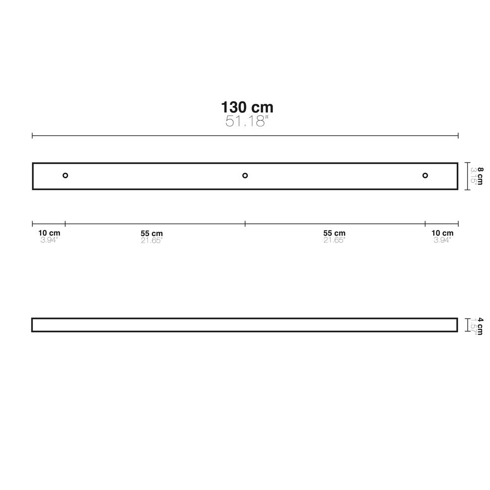 Multiple canopy lamp beam individually