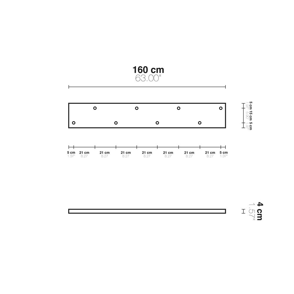 Multiple canopy lamp beam individually