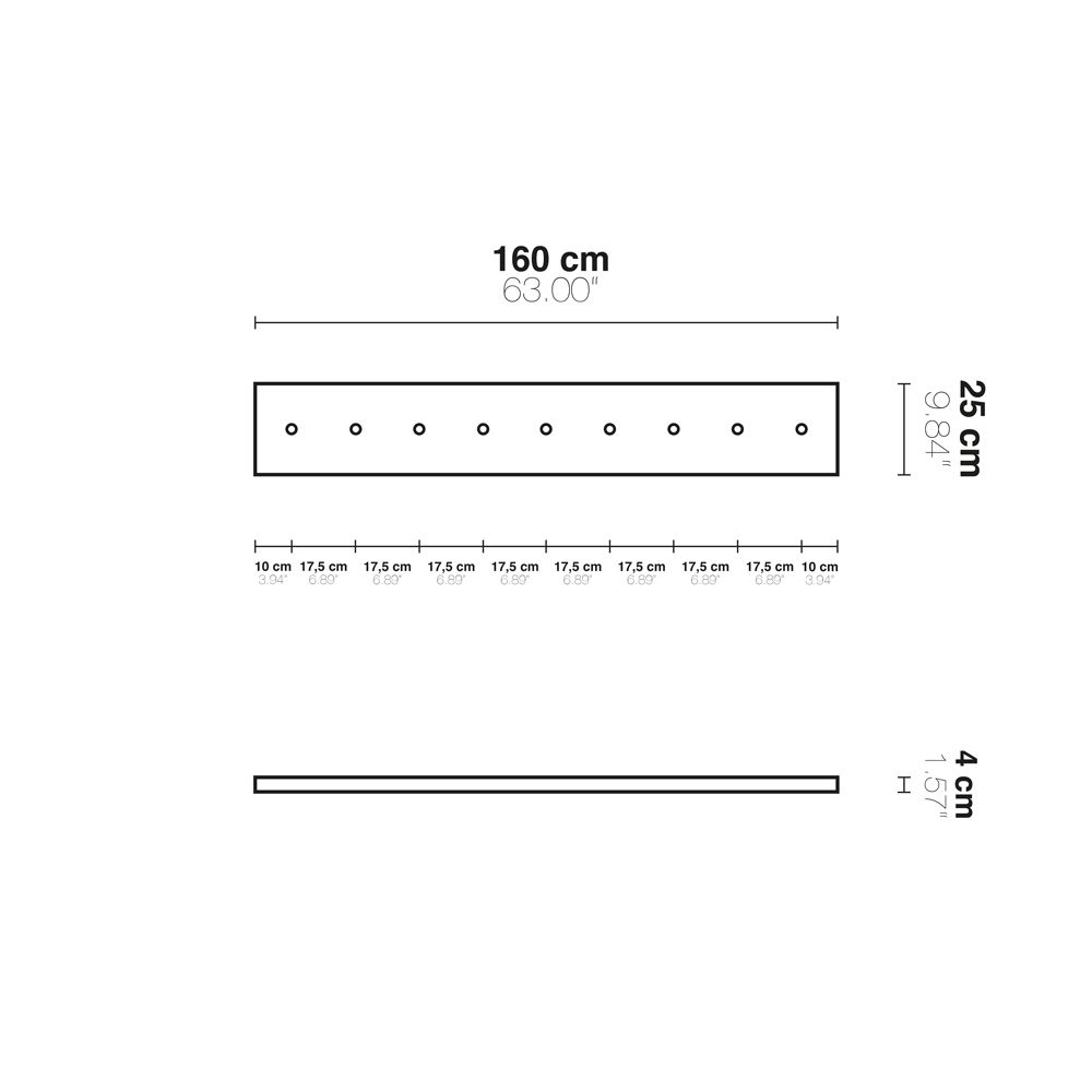 Multiple canopy lamp beam individually