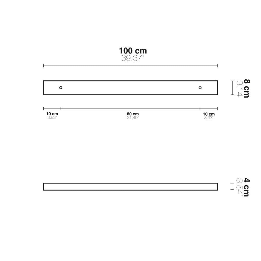 Multiple canopy lamp beam individually