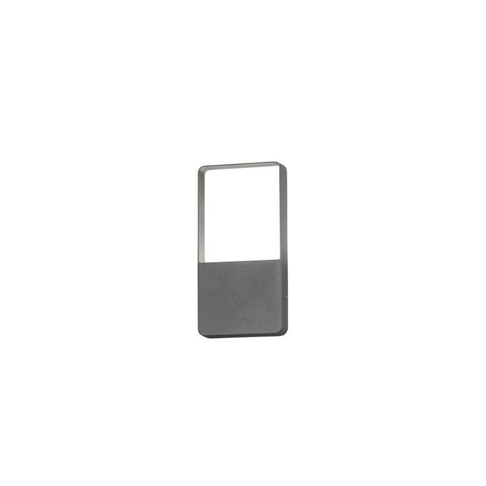 Matera LED Wandleuchte in anthrazit mit Aluminiumdesign, modern und elegant, 6W für optimale Beleuchtung.