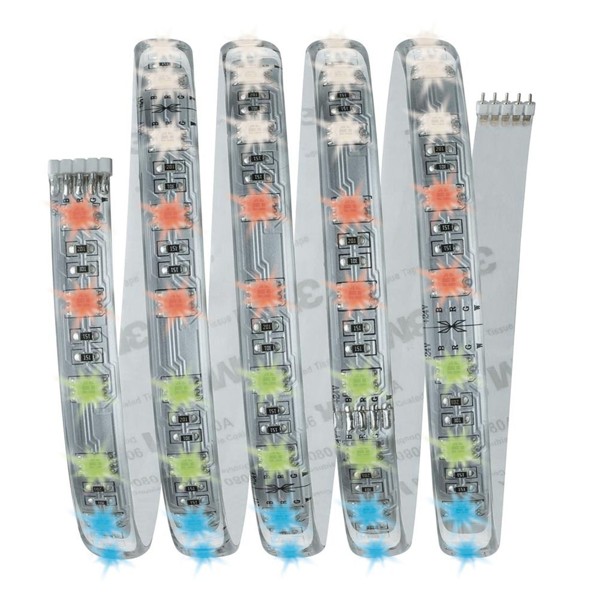 MaxLED RGBW Basisset beschichtet 1,5m 18W mit Farbwechselfunktion