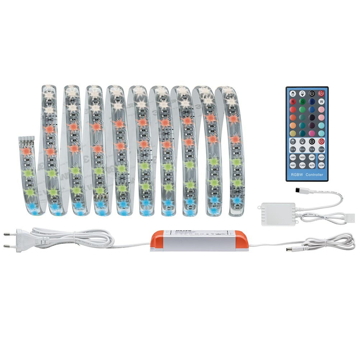MaxLED RGBW Basisset beschichtet 3m 36W mit Farbwechselfunktion