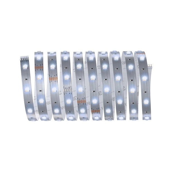 MaxLED Strip 250 Weiß 3m 11W Basisset, LED-Lichtband mit Vorschaltgerät und Infrarotfernbedienung