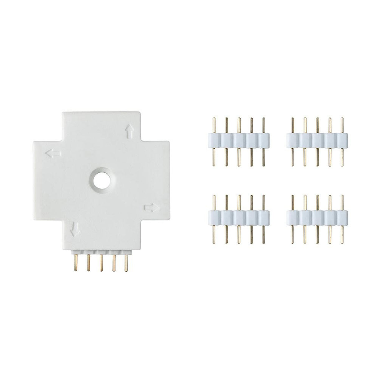 MaxLED X-Verbinder Weiß
