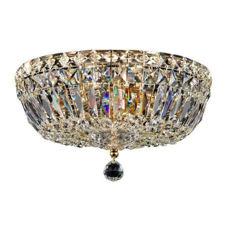 Basfor crystal chandelier, 3-light, with sparkling crystals and elegant design.