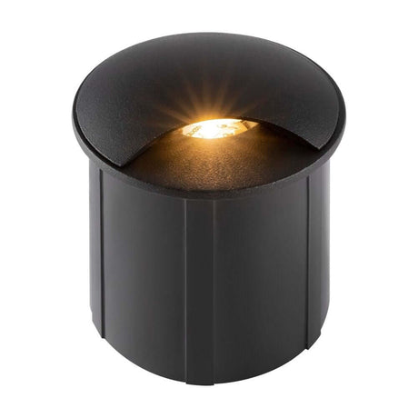 Biscotti LED-Gartenleuchte für Außen IP65 in schwarzem Design mit warmem Licht für den Außenbereich