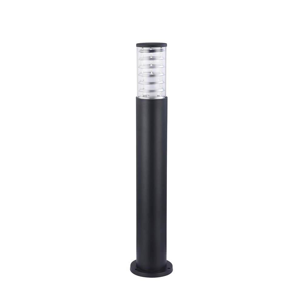 Bronx Pollerleuchte IP54 aus Metall, beständig gegen Temperaturwechsel, mit Glasdiffusor.