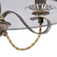 Detailansicht der Cable Hängeleuchte mit metallischem Rahmen und elegantem Drahtmuster.