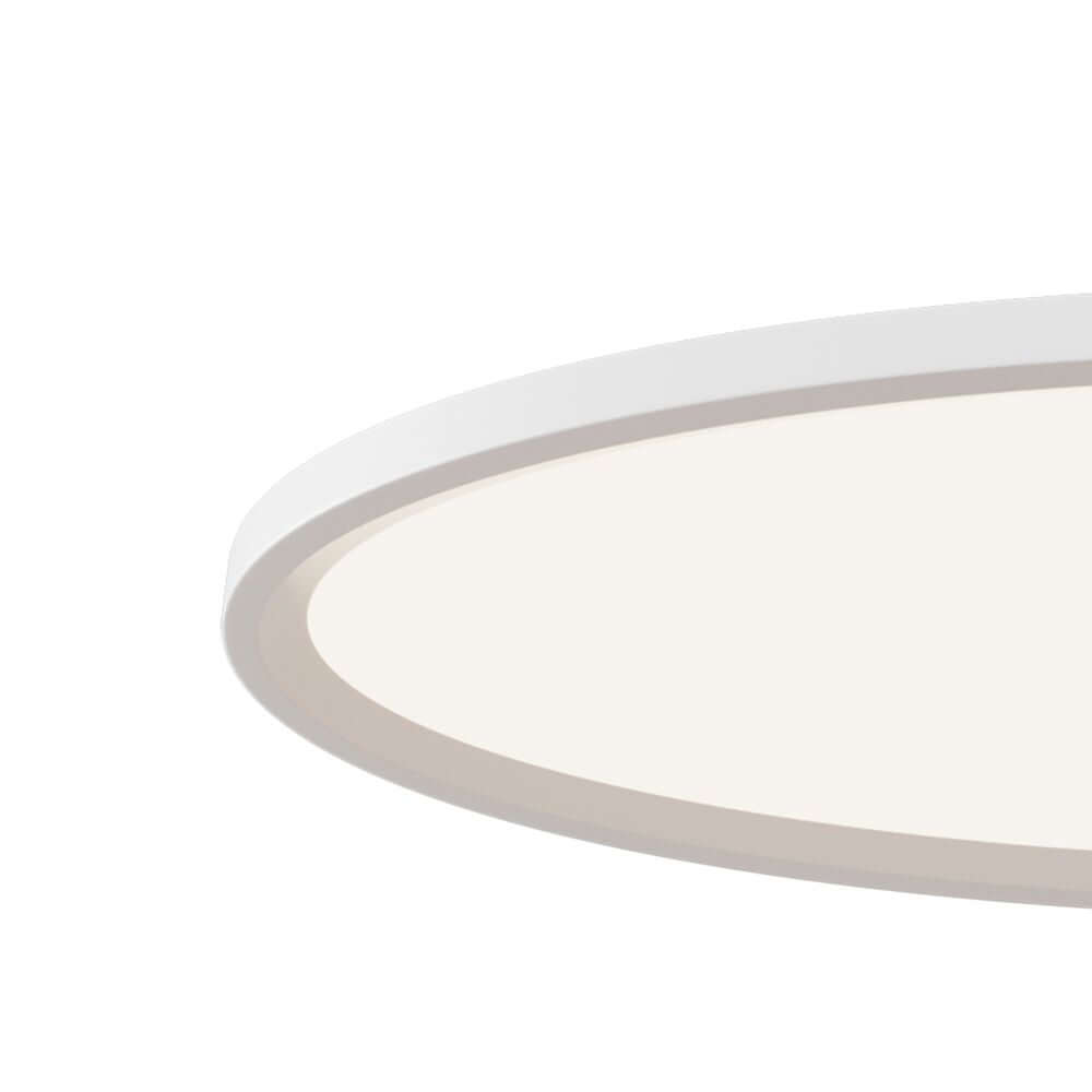 Cosmos LED Hängeleuchte Big Ø 78cm mit eleganter, mattweißer Aluminium-Oberfläche und modernen SMD-LEDs.