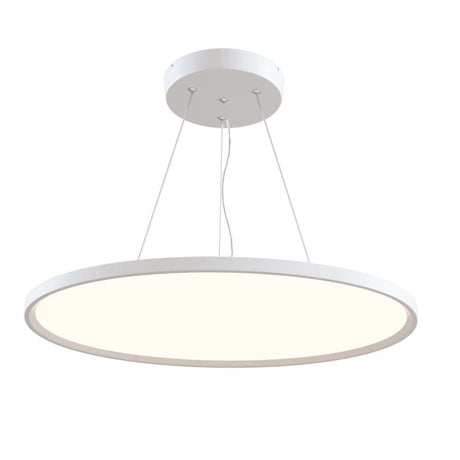 Cosmos LED Hängelampe Mini Ø 60cm in weißer Mattfarbe, moderne SMD-LED-Leuchte, elegantes Design.