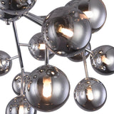 Dallas taklampa 20-flg. med glasbollar