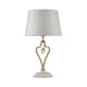 Enna Tischlampe mit elegantem Design und dekorativem Lampenschirm aus PVC.