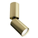 Focus S Deckenstrahler Big in elegantem Gold-Design, ideal für moderne Innenräume.