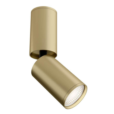 Focus S Deckenstrahler Big in elegantem Gold-Design für moderne Innenräume.
