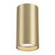 Focus S Deckenstrahler Mini in elegantem Gold-Design für modernes Raumlicht.