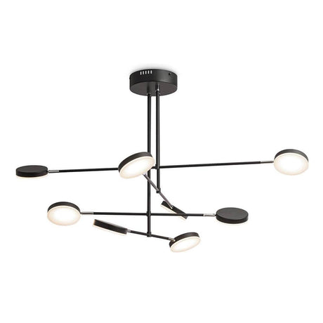 Fad LED Hängeleuchte Metall Schwarz