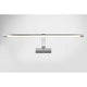Fino LED Spiegelleuchte mit Metallrahmen und Polycarbonat-Diffusor für modernes Baddesign.