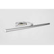 Fino LED Spiegelleuchte mit Metallrahmen und Polycarbonat-Diffusor für stilvolle Beleuchtung.