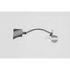 Fino LED Spiegelleuchte mit Metallrahmen und Polycarbonat-Diffusor, elegantes Design für moderne Badezimmer.