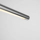 Fino LED Spiegelleuchte mit Metallrahmen und Polycarbonat-Diffusor.