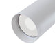 Focus Deckenleuchte Spot in Weiß, pulverbeschichteter Aluminiumkorpus, einstellbar um 180° horizontal und 90° vertikal.