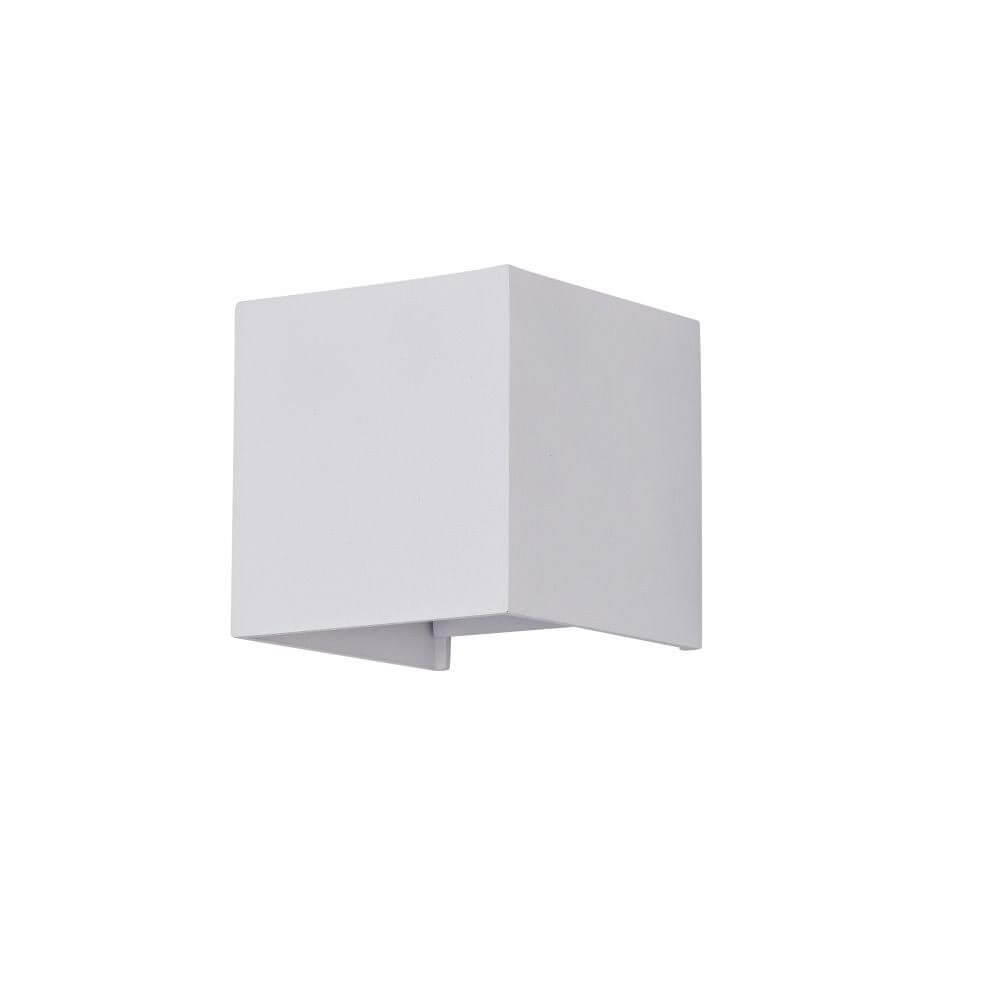 Fulton LED-Wandleuchte Außen eckig IP54 in modernem, korrosionsbeständigem Design.