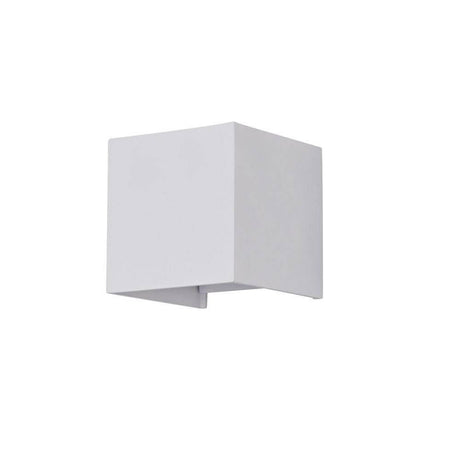 Fulton LED-Wandleuchte Außen eckig IP54 in modernem, korrosionsbeständigem Design.
