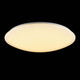 Gloria LED Deckenleuchte in Weiß, Acryl-Lampe mit Flimmer-Effekt und regulierbarer Helligkeit über Fernbedienung.