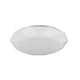 LED Crystallize Deckenleuchte in modernem Design mit Acryllampe und Flicker-Effekt.