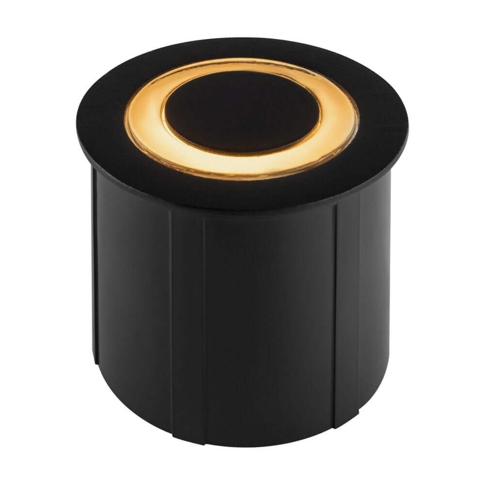 Limo LED-Bodeneinbaustrahler IP65 rundes Design mit warmweißem Licht für Außenbeleuchtung.