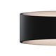 Marcus LED-Wandleuchte in modernem Design mit schwarzem Lampenschirm und sanfter Beleuchtung.